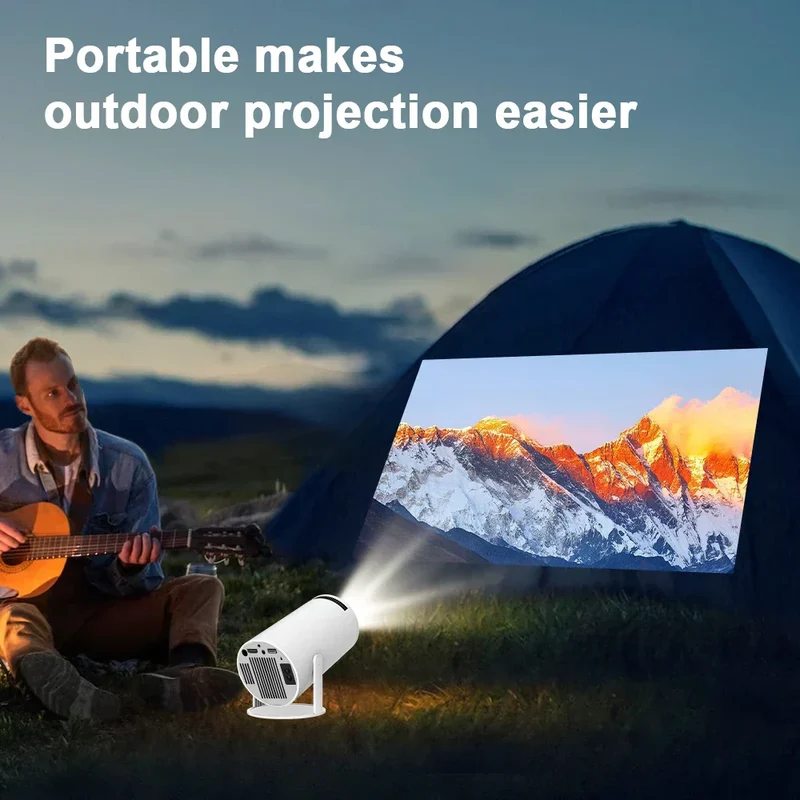 HomeVision Proiettore - Ultra HD | Compatto & Portatile