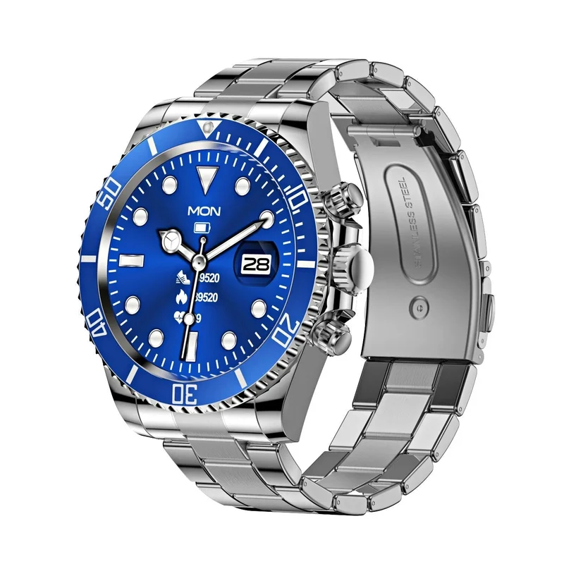 TimeMaster Smartwatch - Acciaio Elegante | Tecnologia Avanzata