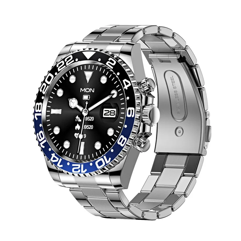 TimeMaster Smartwatch - Acciaio Elegante | Tecnologia Avanzata