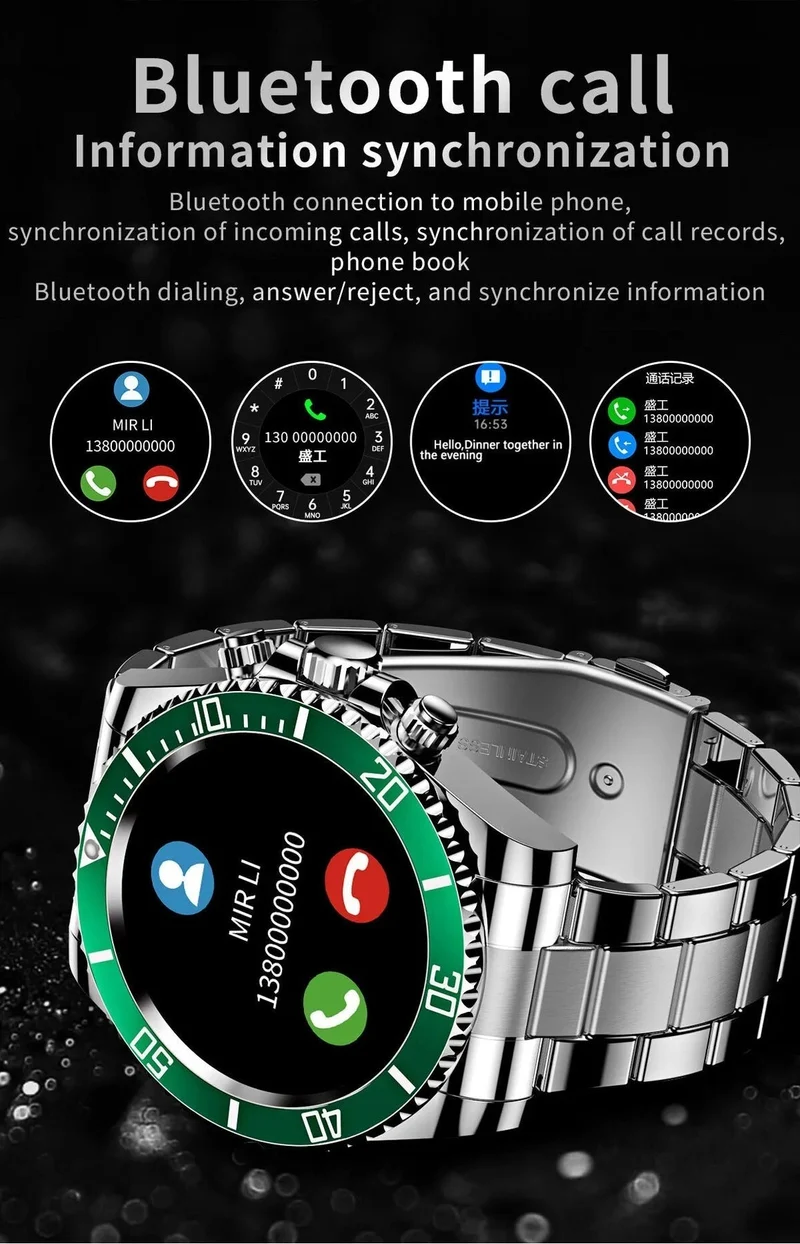 TimeMaster Smartwatch - Acciaio Elegante | Tecnologia Avanzata