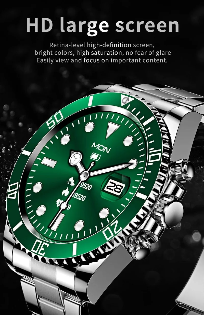 TimeMaster Smartwatch - Acciaio Elegante | Tecnologia Avanzata