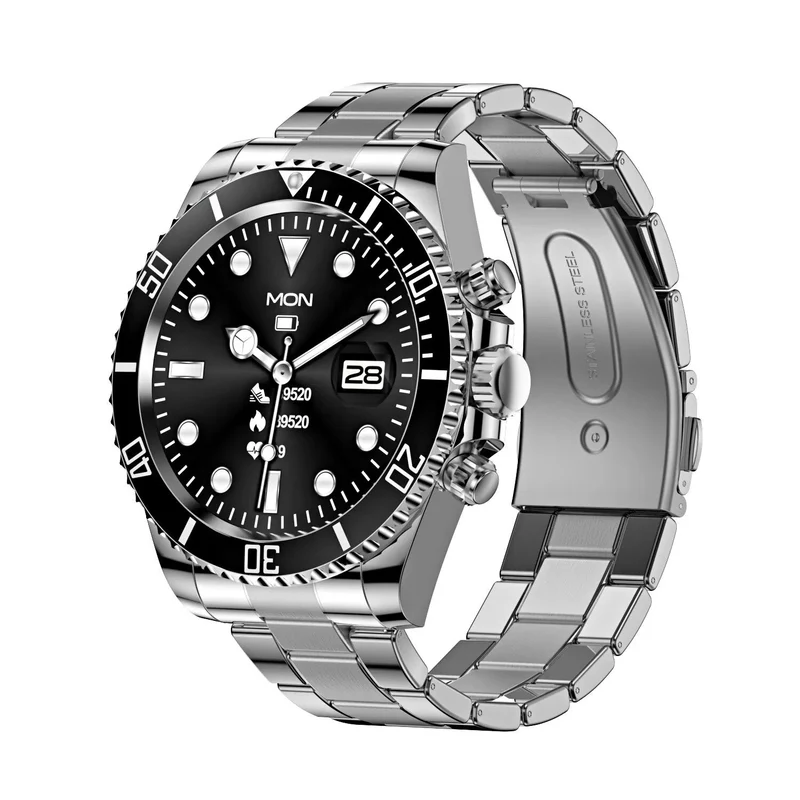 TimeMaster Smartwatch - Acciaio Elegante | Tecnologia Avanzata