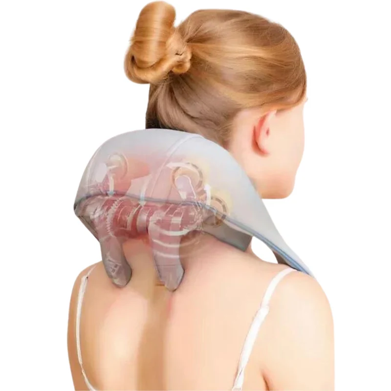 Healo Apparecchio per Massaggio al Collo - Sollievo Profondo Shiatsu