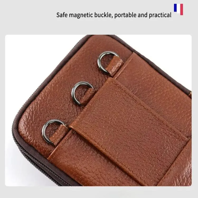 Borsa a Spalla Vintage Heren - Pelle
