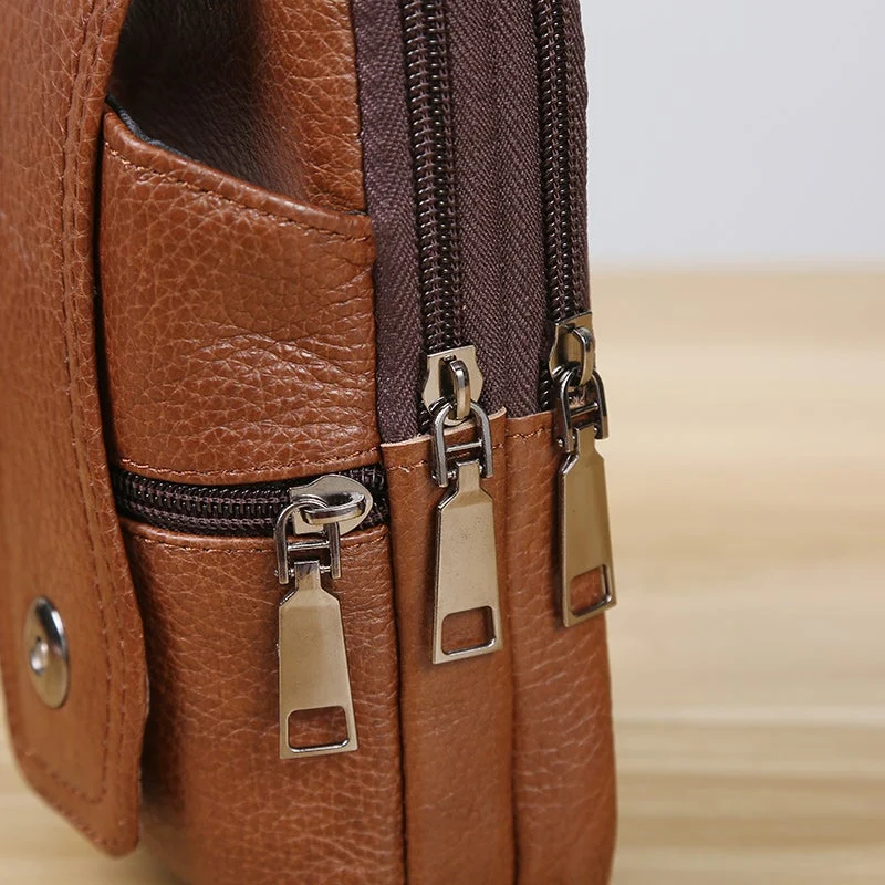 Borsa a Spalla Vintage Heren - Pelle