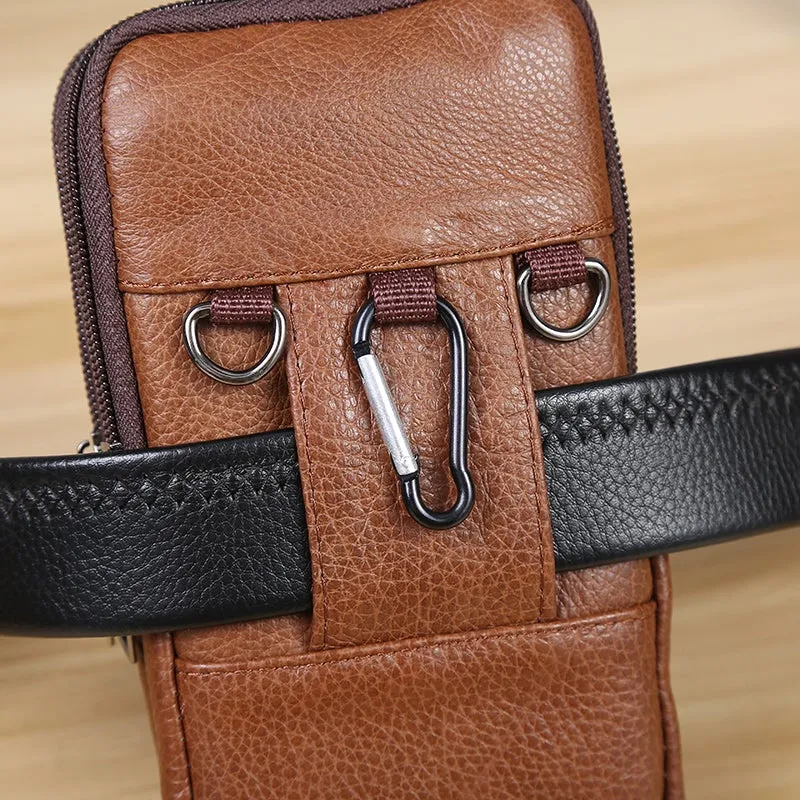 Borsa a Spalla Vintage Heren - Pelle