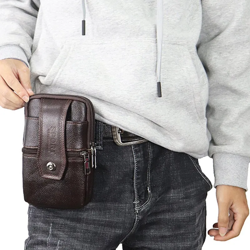 Borsa a Spalla Vintage Heren - Pelle