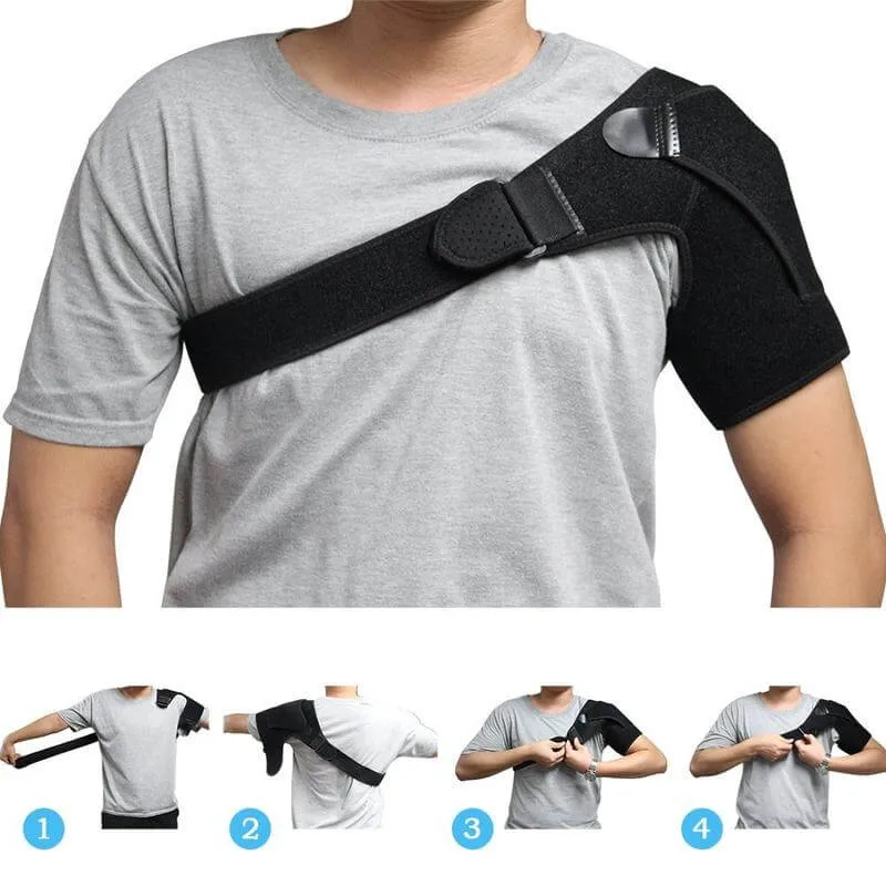 Bracciale Compressivo per Spalla | Allevia il Dolore e Supporta il Recupero