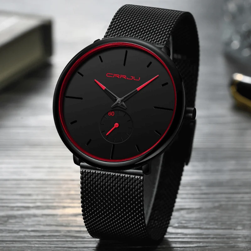 Orologio da Uomo Moderno CRJJU - Minimalista ed Elegante