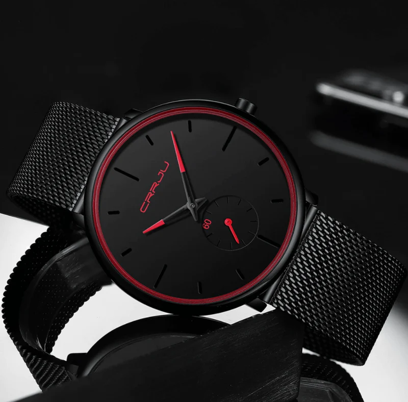 Orologio da Uomo Moderno CRJJU - Minimalista ed Elegante