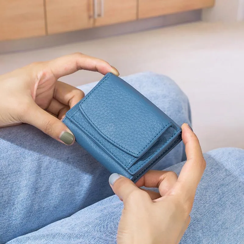 Portafoglio RFID in morbida pelle | Fatto a mano e Sicuro