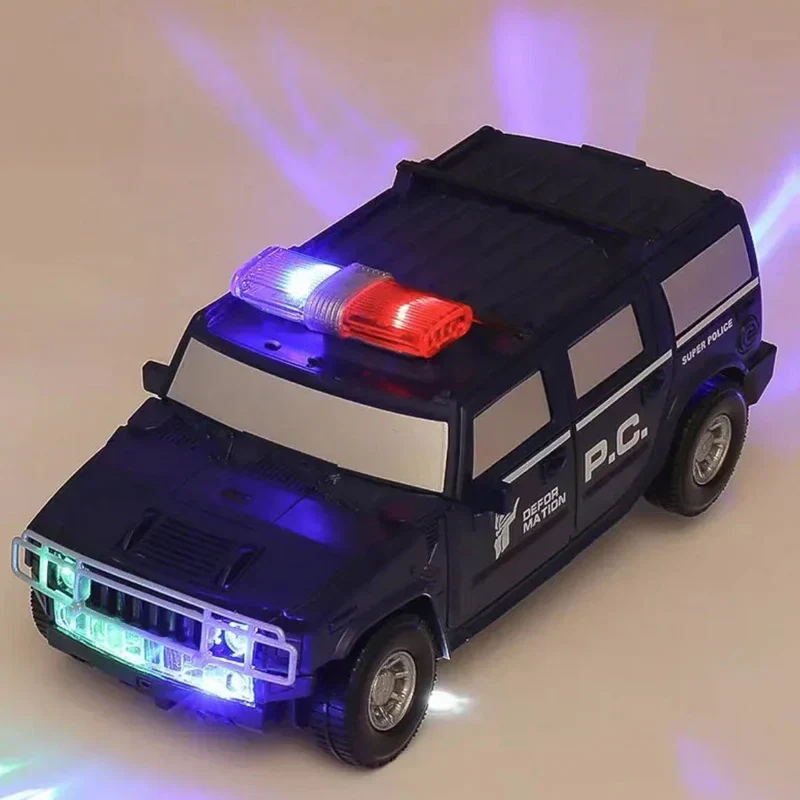 Auto Robot Trasformabile | Auto della Polizia e Giocattolo Robot