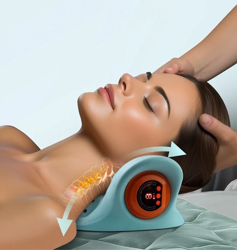 VeroNeck Massaggiatore 4-in-1 – Cura Completa del Collo & Rilassamento