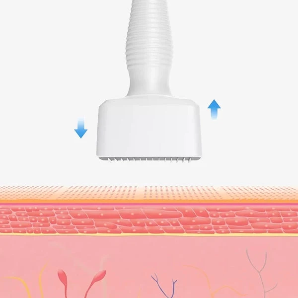 DermaStamp réglable 0-3.0 mm Visage et Cheveux