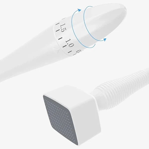 DermaStamp réglable 0-3.0 mm Visage et Cheveux