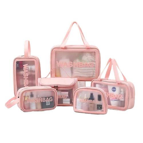 Ensemble de trousses de toilettes - Petite et grande capacité