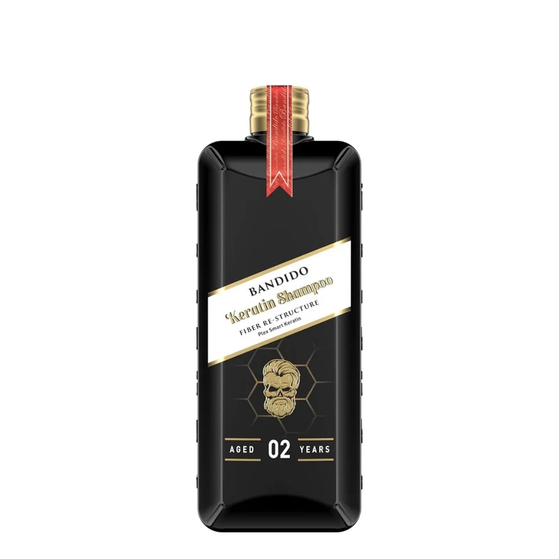 Shampoing restructurant à la kératine "Keratin Shampoo" - Pour tous types de cheveux (350ml/11.8oz)