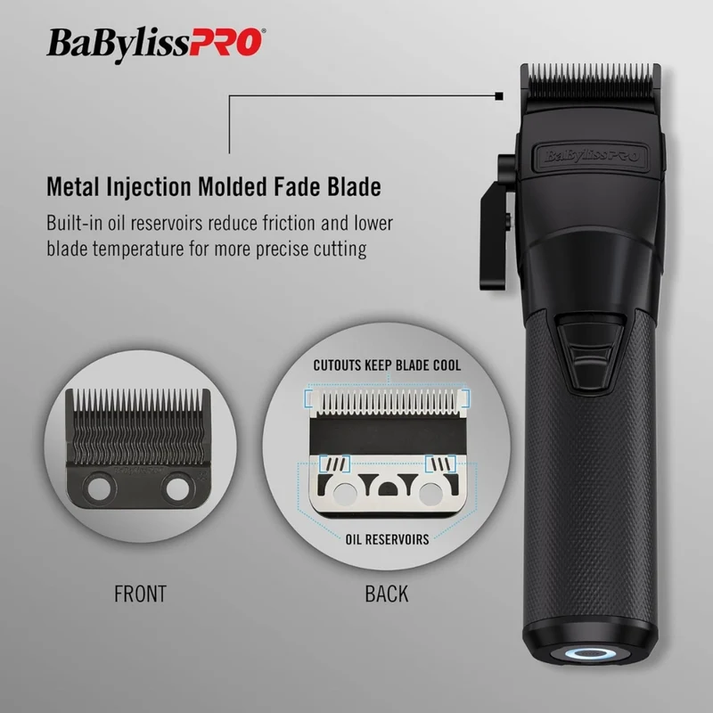 Tondeuse métallique à batterie interchangeable Système FXONE "FX899MB" - BlackFX