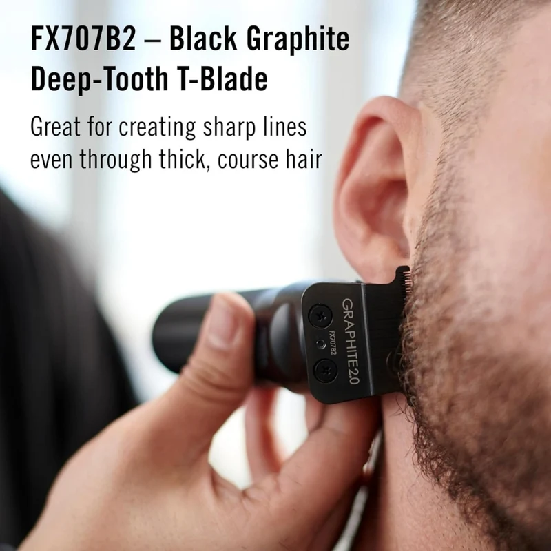 Tondeuse de finition métallique à batterie interchangeable Système FXONE "FX799MB" - BlackFX
