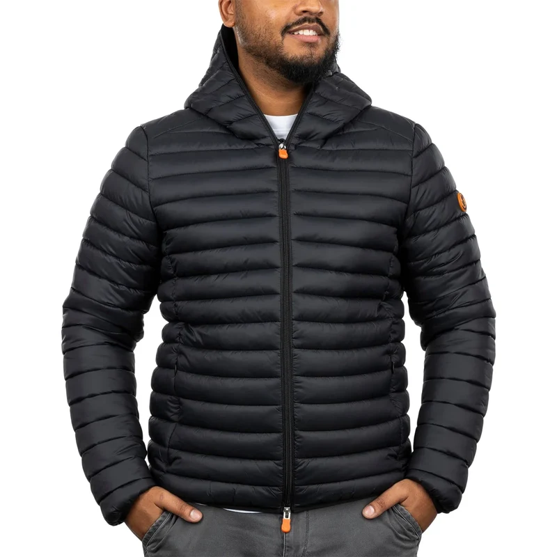 SAVE THE DUCK - Veste Matelassée à Capuche Donald pour Homme