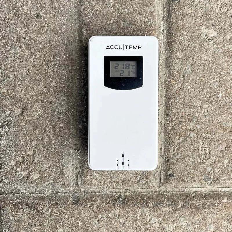 ACCUTEMP CLIMATIC - Station Météo Sans Fil avec Affichage en Couleur