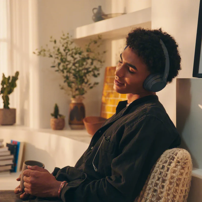 SONY - Casque d'Écoute Sans Fil à Suppression du Bruit WH-CH720N *Boite Ouverte*