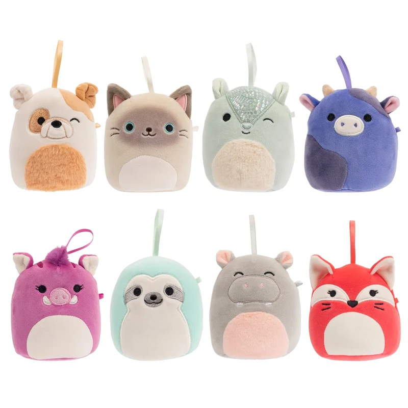SQUISHMALLOWS - Ensemble de 8 Peluches Fantaisie
