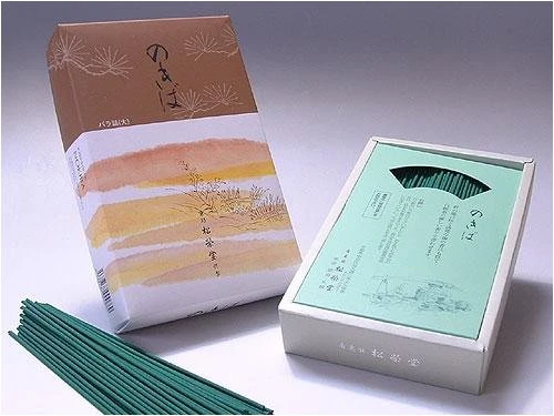 Kyoto Incense Shoyeido Nokiba Japanese Sandalwood Sticks 490 Count