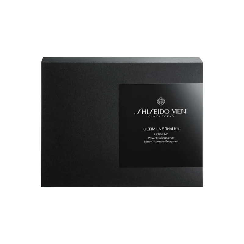 Shiseido Men Ultimune Trial Kit S - Cleanser Toner Serum; Citrus & Bamboo