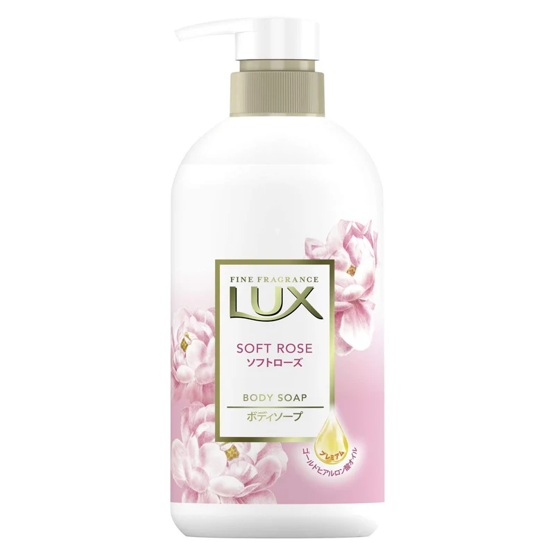 Lux Body Soap Soft Rose 450g Foaming Body Wash for Smooth Skin