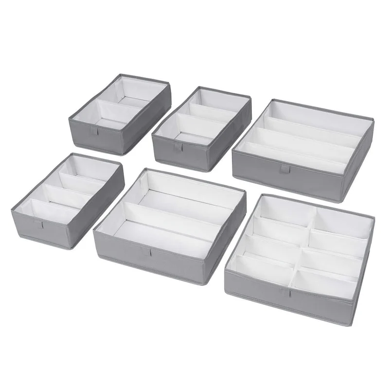 NEATFREAK - Ensemble de 6 Range-Tout pour Tiroir Ajustables