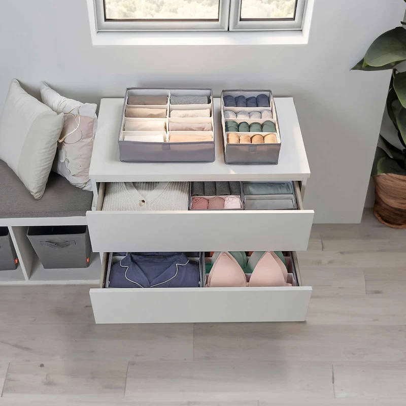 NEATFREAK - Ensemble de 6 Range-Tout pour Tiroir Ajustables