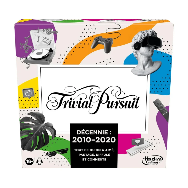 HASBRO GAMING - Jeu de Société Trivial Pursuit 2010 à 2020