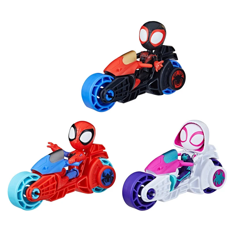 HASBRO - Spidey et ses Amis Extraordinaires Équipe Spidey à Moto Marvel