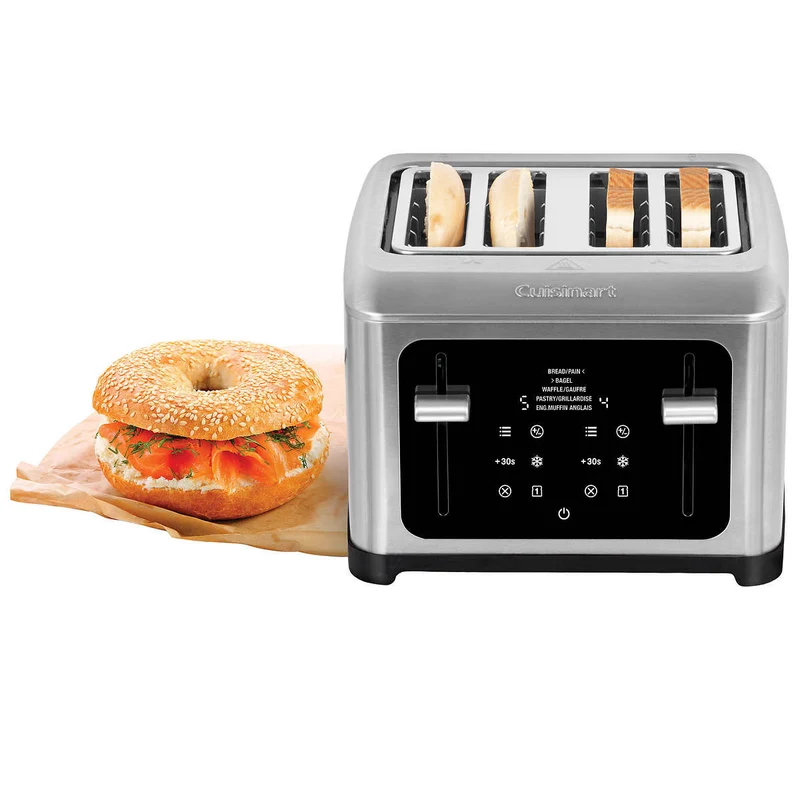 CUISINART - Grille-Pain 4 Tranches avec Interface Tactile