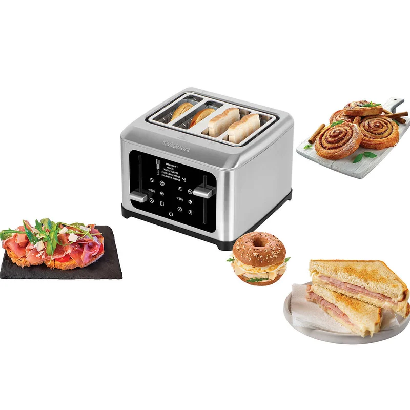 CUISINART - Grille-Pain 4 Tranches avec Interface Tactile
