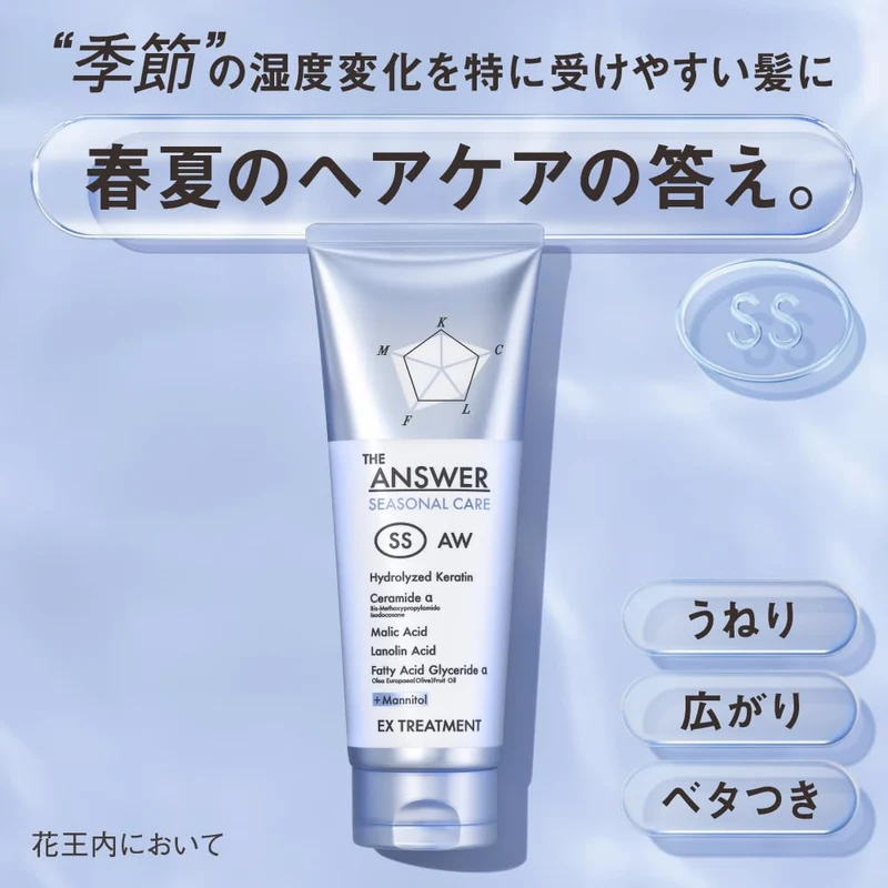 THE ANSWER Seasonal Care SS EX Hair Mask 220g