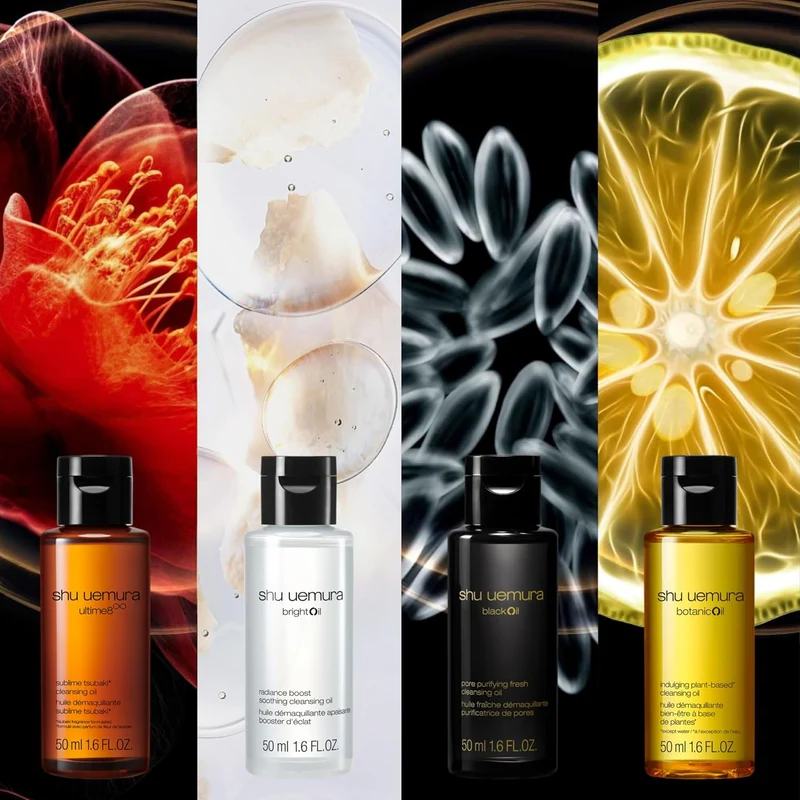 shu uemura Cleansing Oil Starter Kit 50ml x4 Sample