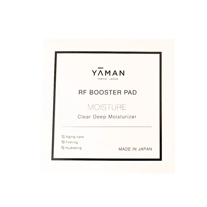 YA-MAN RF Booster Pads for Facial Device Clear Deep Moisture 15 Sheets
