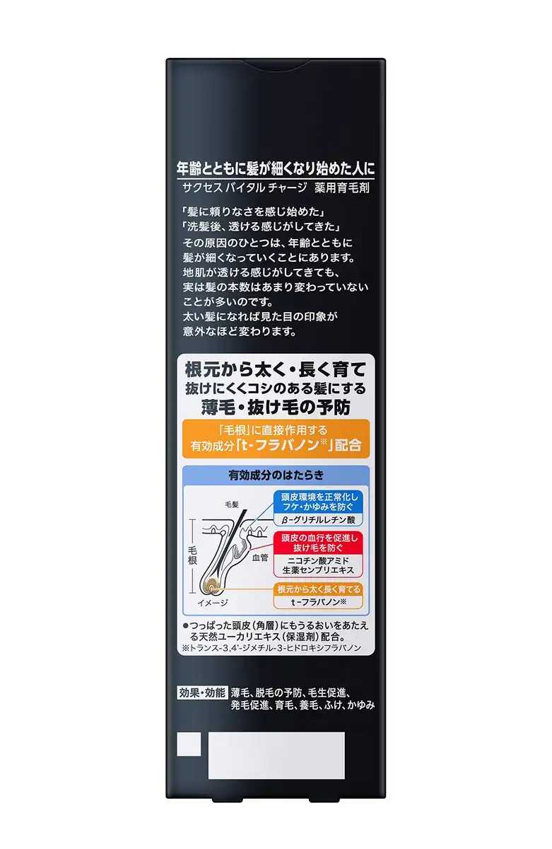 Success Vital Charge Medicated Hair Growth Tonic for Thicker Fuller Hair