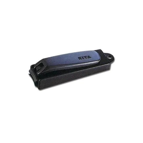 Kiya Small Black Steel Nail Clipper for Precision Grooming