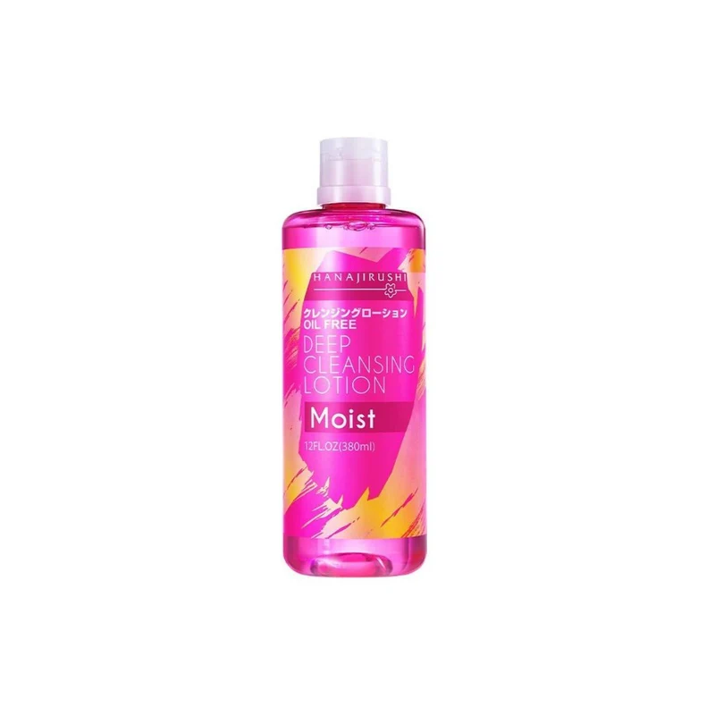 Hanajirushi Deep Cleansing Moisturizing Lotion 380ml for Clear Skin