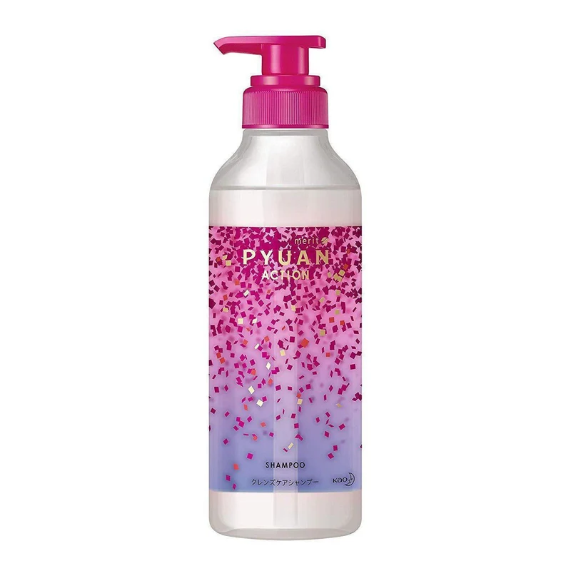 Kao Merit Pyuan Action Shampoo 425ml Large Bottle