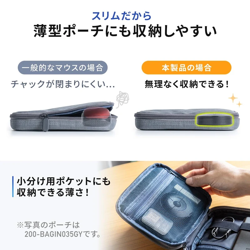 Sanwa Direct UFO Mouse Bluetooth Mouse USB-A Receiver Black 400-MAWBT198BK