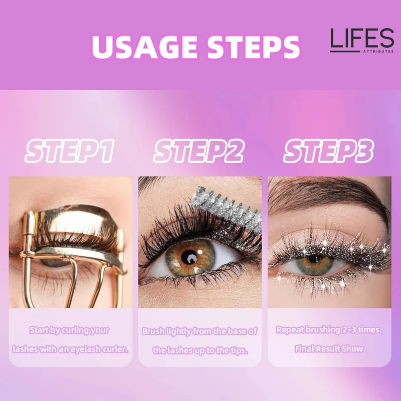 GlitzerBlinzeln™ Schimmernde Wimpernvergrößerung