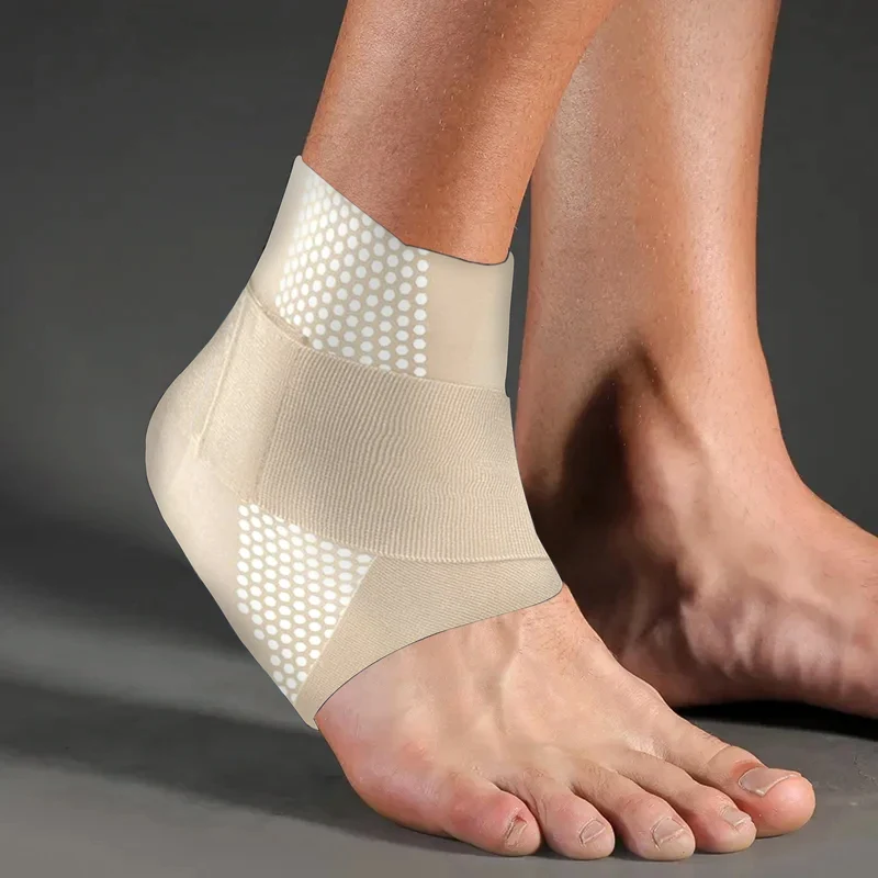 Knöchelbandage für Fußball | Stabilisiert ohne Bewegungsverlust | Atmungsaktiv & passt in Fußballschuhe | Schutz vor Verstauchungen