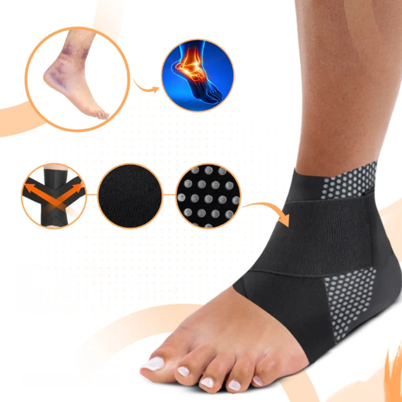Knöchelbandage für Fußball | Stabilisiert ohne Bewegungsverlust | Atmungsaktiv & passt in Fußballschuhe | Schutz vor Verstauchungen