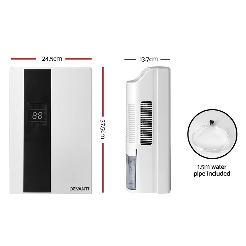 Devanti Dehumidifier 2L Air Purifier (White)