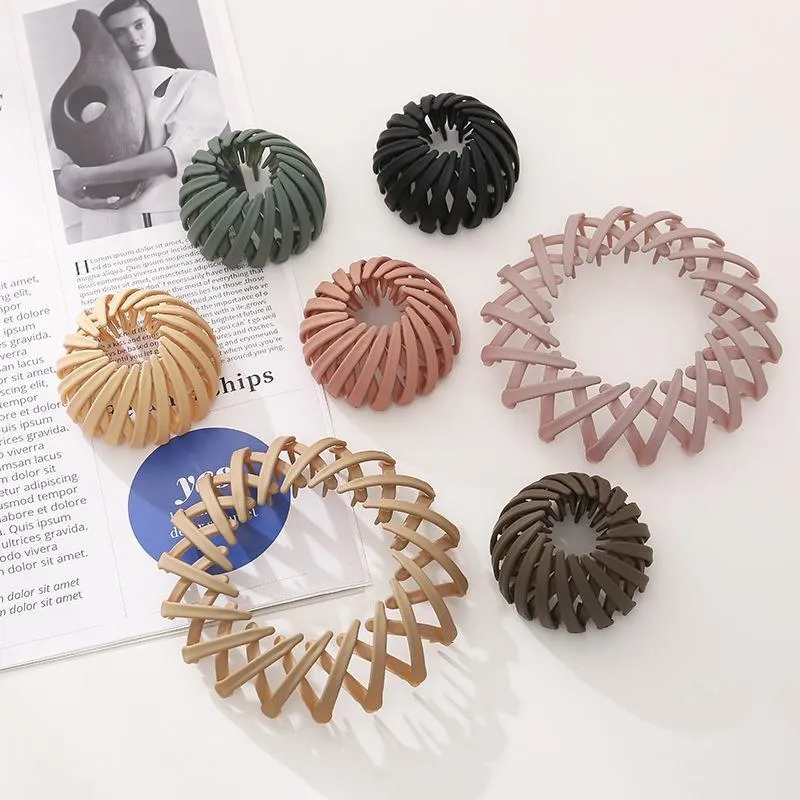 Haarspange für einfache Hochsteckfrisuren | Flexible Dreh Haarclip Klemme | Schnelles Styling für Damen