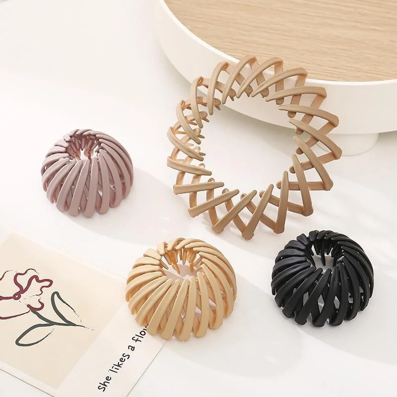 Haarspange für einfache Hochsteckfrisuren | Flexible Dreh Haarclip Klemme | Schnelles Styling für Damen